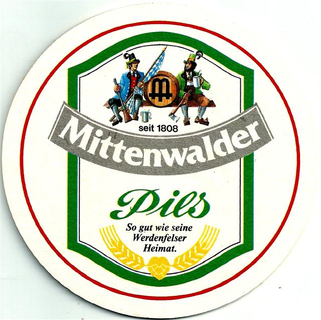 mittenwald (gap-bay) mittenwalder (fass) 7b (rund210-pils-2 federn)